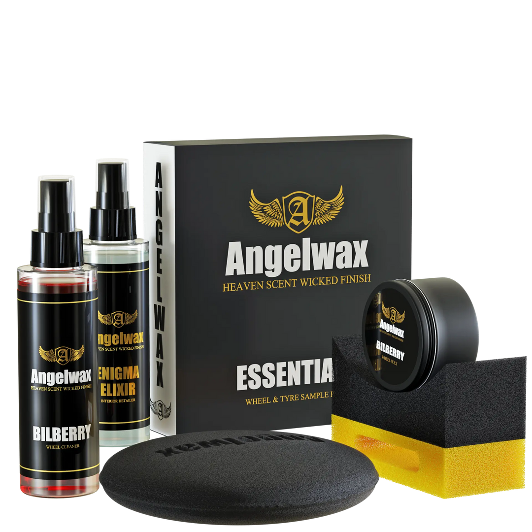 Wheel & Tyre Sample Pack - The Essentials - 100ml samples Angelwax