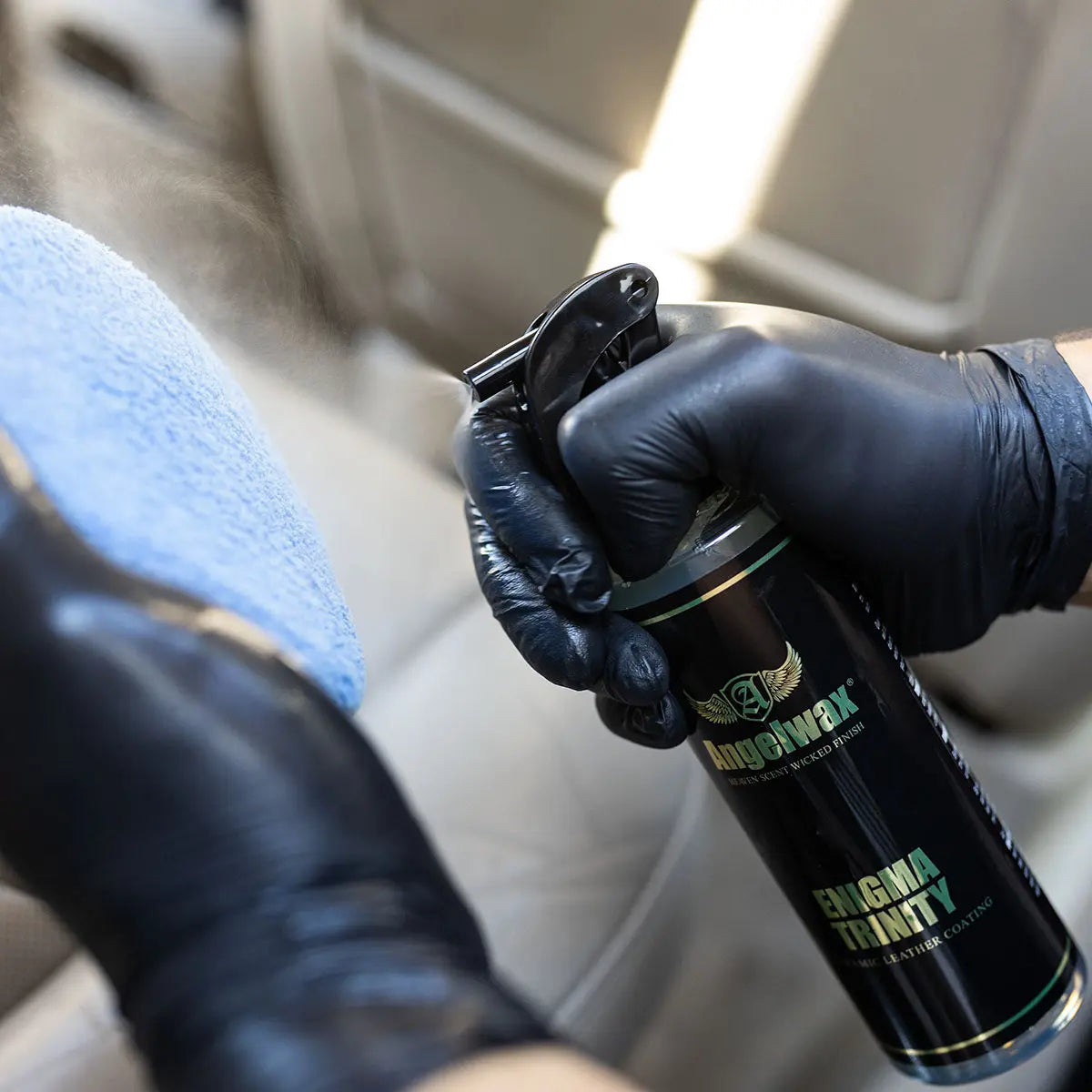 Enigma Trinity - ceramic leather sealant - Angelwax USA