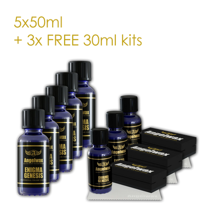 5x Enigma Genesis 50ml + 3x 30ml Kits Angelwax USA