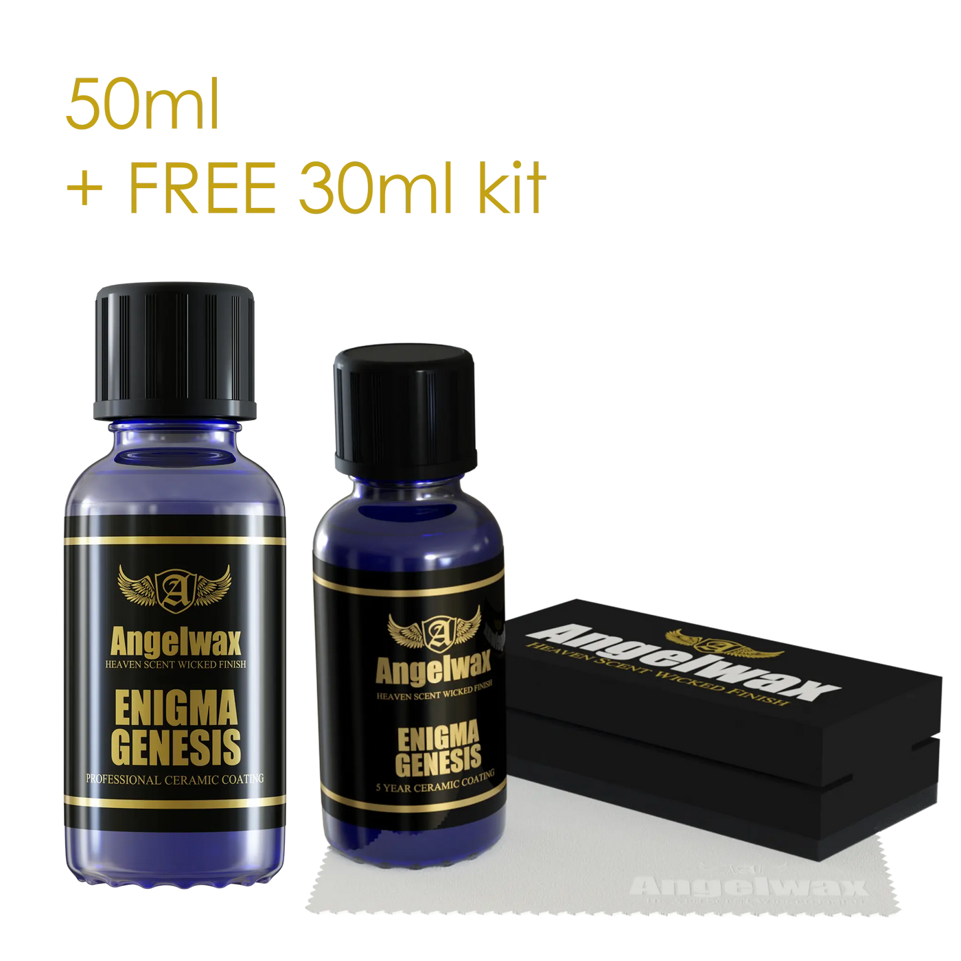 Genesis 50ml + Free 30ml Kit Bundle Angelwax USA