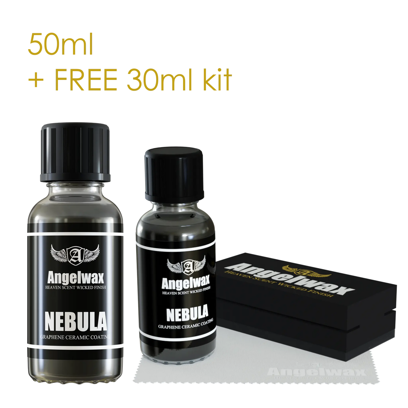 Nebula 50ml + Free 30ml Kit Bundle Angelwax USA