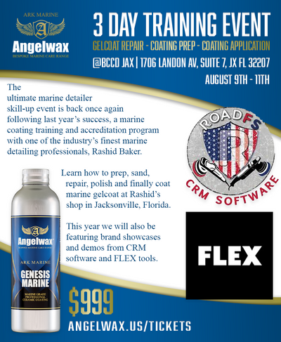 3 Day Marine Training Event  BCCD Jax | August 9th - 11th 2024 Jacksonville FL Angelwax USA