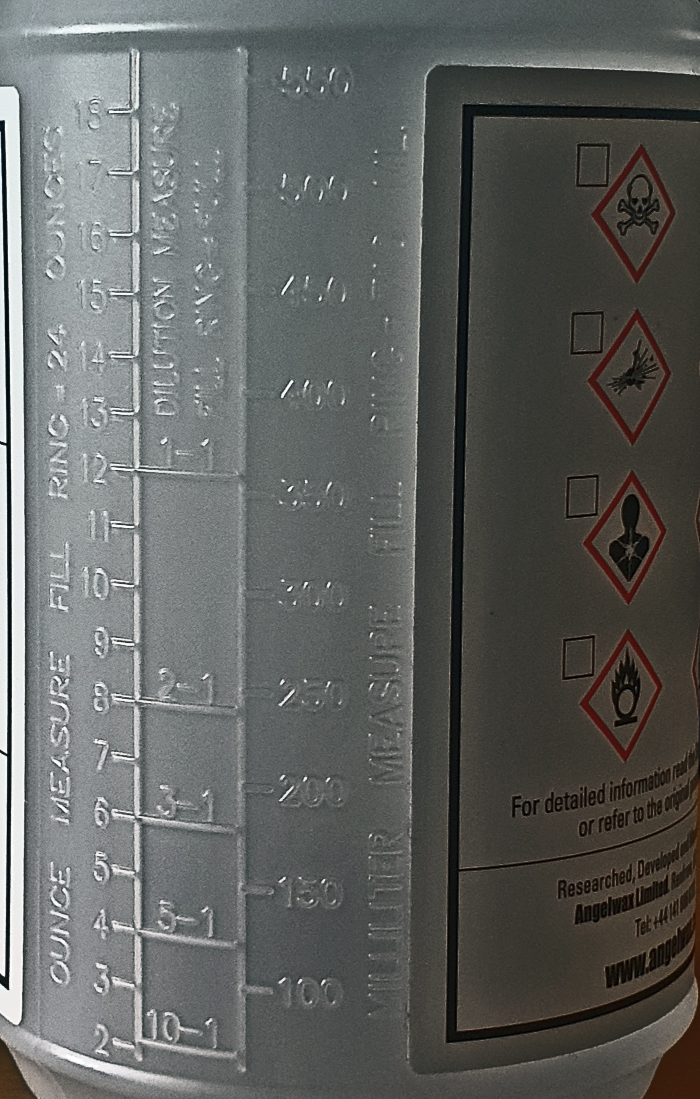 Botella de mezcla de HDPE resistente a productos químicos oficial con gatillo de pulverización